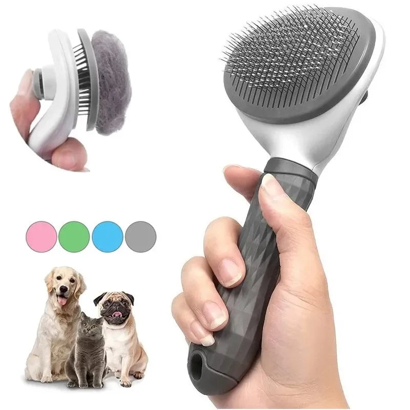 Self Cleaning Pet Brush Hair Remover