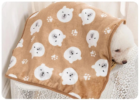 Warm Soft Pet Blanket Mat